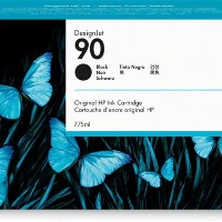 HP 90 775-ML BLACK INK