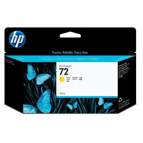 HP 72 Yellow 130ml Ink