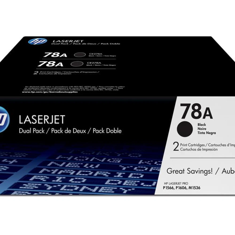 HP 78A 2pack Black LaserJet