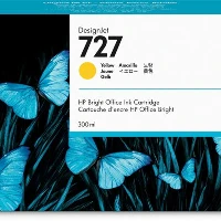 HP 727 300ml Yellow Ink