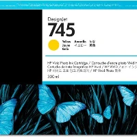 HP 745 300ML Yellow