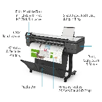 F9A30D HP DJ T830-36 IN MFP