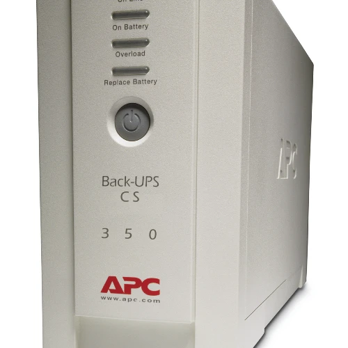 APC Back-UPS, Standby (Offline), 0.35 kVA, 210 W, 180 V, 266 V, 50/60 Hz