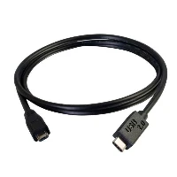 C2G 3m USB 2.0 USB Type C to USB Micro B Cable M/M - USB C Cable Black, 3 m, USB C, Micro-USB B, USB 2.0, Male/Male, Black