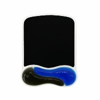 Kensington Duo Gel Mouse Pad Wrist Rest  Blue, Blue, Grey, Monochromatic, Gel, Wrist rest