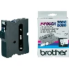 Brother TX-241, Black on white, TX, Brother, P-touch PT-7000, PT-8000, PT-PC, 1.8 cm, 15 m