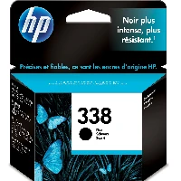 HP 338 Black Original Ink Cartridge, Standard Yield, Dye-based ink, Pigment-based ink, 480 pages, 1 pc(s)