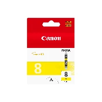 Canon CLI-8Y Yellow Ink Cartridge, Pigment-based ink, 1 pc(s)