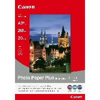 Canon SG-201 Semi-Gloss Photo Paper Plus A3 Plus - 20 Sheets, 260 g/m, Semi-gloss, 20 sheets, A3+