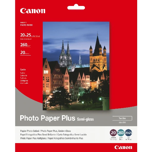 Canon SG-201 Semi-Gloss Photo Paper Plus 8x10