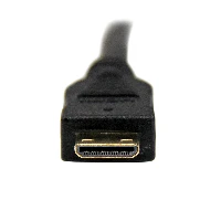 StarTech.com 1m (3.3 ft) Mini HDMI to DVI Cable - DVI-D to HDMI Cable (1920x1200p) - 19 Pin HDMI Mini Male to DVI-D Male - Digital Monitor Cable Adapter M/M - Mini HDMI to DVI Adapter, 1 m, Mini-HDMI, DVI-D, Male, Male, Straight