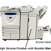 Xerox High Volume Finisher + Booklet Maker, 10 - 32 C, 10 - 85%, 81 kg, A6 - A3, 60 g/m