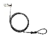 HP Essential Combination Lock, 1.22 m, Combination lock, Galvanized steel, Black