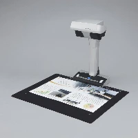 Fujitsu ScanSnap SV600, 432 x 300 mm, 285 x 218 DPI, Grayscale, Monochrome, Overhead scanner, Black, White, CCD