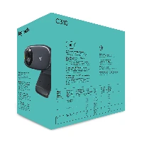 Logitech C310 HD WEBCAM, 5 MP, 1280 x 720 pixels, 30 fps, 720p, 60, USB
