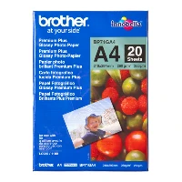 Brother A4 Glossy Paper, 260 g/m, A4, Blue, Red, 20 sheets, 265 m, 100 year(s)