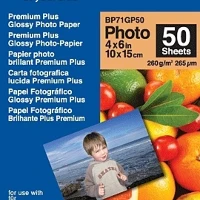 Brother BP71GP50 Premium Glossy Photo Paper, 260 g/m, White, 265 m, 50 sheets, 102 x 152 mm