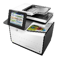 HP PageWide Enterprise Color MFP 586dn, Thermal inkjet, Colour printing, 2400 x 1200 DPI, A4, Direct printing, Black, White