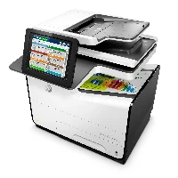 HP PageWide Enterprise Color Flow MFP 586z, Inkjet, Colour printing, 2400 x 1200 DPI, A4, Direct printing, Black, White