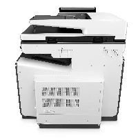 HP PageWide Enterprise Color Flow MFP 586z, Inkjet, Colour printing, 2400 x 1200 DPI, A4, Direct printing, Black, White