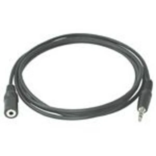 C2G 5m 3.5mm Stereo Audio Extension Cable M/F, 3.5mm, Male, 3.5mm, Female, 5 m, Black