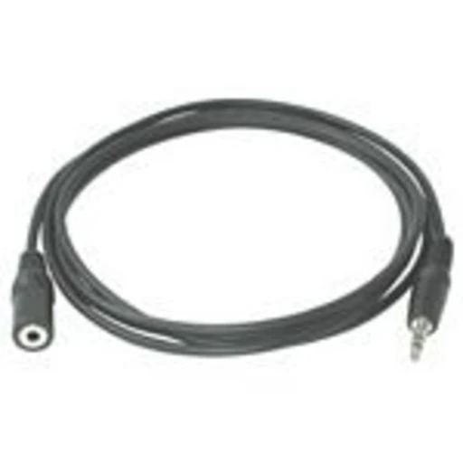 C2G 3m 3.5mm Stereo Audio Extension Cable M/F, 3.5mm, Male, 3.5mm, Female, 3 m, Black