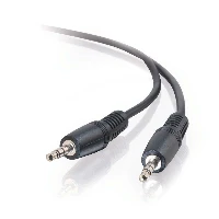 C2G 2m 3.5mm M/M Stereo Audio Cable, 3.5mm, Male, 3.5mm, Male, 2 m, Black