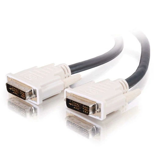 C2G 2m DVI-I M/M Single Link Digital/Analogue Video Cable, 2 m, DVI-I, DVI-I, Male, Male, Black