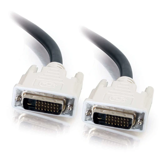 C2G 3m DVI-D(TM) M/M Dual Link Digital Video Cable, 3 m, DVI-D, DVI-D, Male, Male, Black