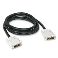 C2G 3m DVI-D(TM) M/M Dual Link Digital Video Cable, 3 m, DVI-D, DVI-D, Male, Male, Black