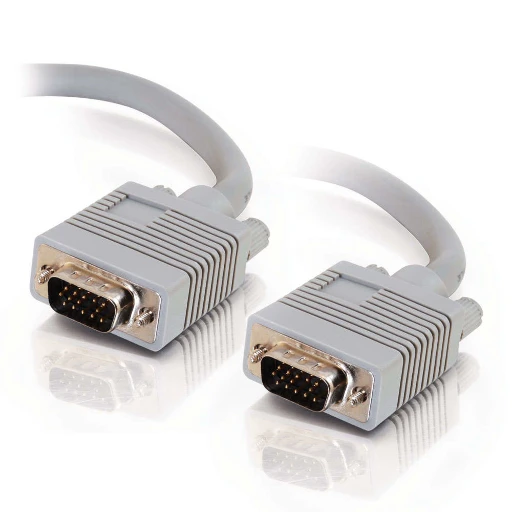 C2G 10m Monitor HD15 M/M cable, 10 m, VGA (D-Sub), VGA (D-Sub), Male, Male, Grey