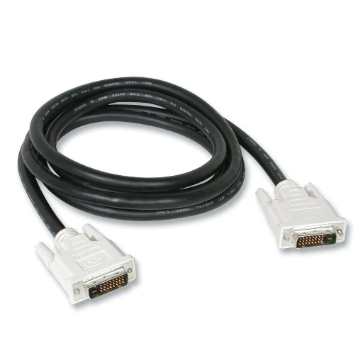 C2G 2m DVI-D M/M Dual Link Digital Video Cable, 2 m, DVI-D, DVI-D, Black, 9.9 Gbit/s, Male/Male