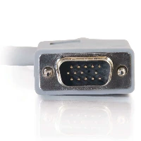 C2G 15m Monitor HD15 M/M cable, 15 m, VGA (D-Sub), VGA (D-Sub), Male, Male, Grey
