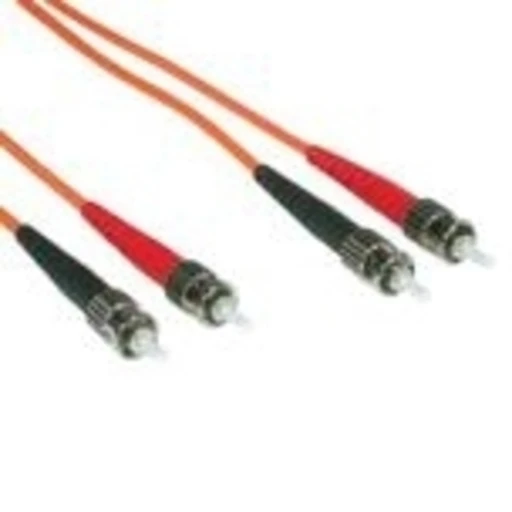 C2G 3m ST/ST LSZH Duplex 62.5/125 Multimode Fibre Patch Cable, 3 m