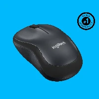 Logitech M220 Silent, Ambidextrous, Optical, RF Wireless, 1000 DPI, Charcoal
