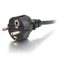 C2G 3m 16 AWG European Power Cord (IEC320C13 to CEE7/7), 3 m, CEE7/7, C13 coupler