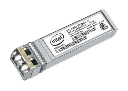 Intel Ethernet SFP+ SR Optics, 10000 Mbit/s, SFP+, LC, SR, 300 m, 850 nm