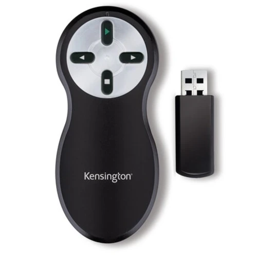 Kensington Wireless Presenter - Nano Receiver, RF, USB, 20 m, Black