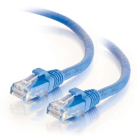 C2G 0.5m Cat6A UTP LSZH Network Patch Cable - Blue, 0.5 m, Cat6a, U/UTP (UTP), RJ-45, RJ-45
