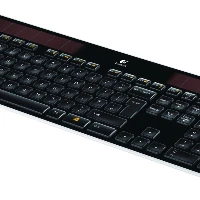 Logitech Wireless Solar Keyboard K750, Full-size (100%), Wireless, RF Wireless, QWERTZ, Black