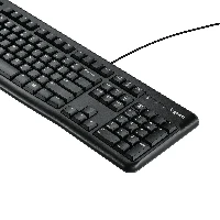 Logitech Keyboard K120 for Business, Full-size (100%), Wired, USB, AZERTY, Black