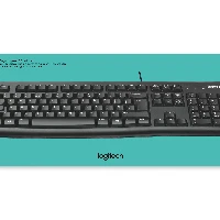 Logitech Keyboard K120 for Business, Full-size (100%), Wired, USB, AZERTY, Black