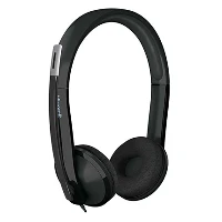 Microsoft LifeChat LX-6000 for Business, Wired, Office/Call center, 75 - 20000 Hz, 141.6 g, Headset, Black