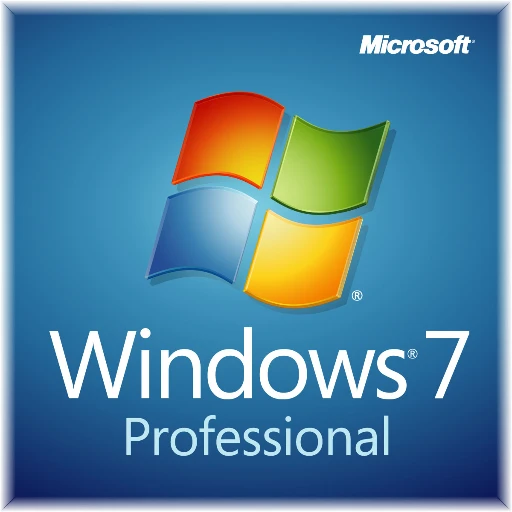 Microsoft Windows 7 Professional, SP1, x32/x64, OEM, DSP, DVD, ENG, 16 GB, 1 GB, 2048 MB, 20 GB, English, DVD
