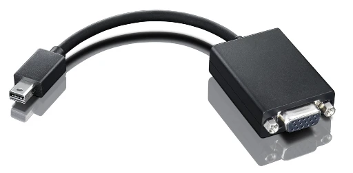 Lenovo 0A36536, VGA (D-Sub), Mini DisplayPort, Black, 150 g, 200 mm