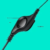 Logitech LGT-H390, Wired, Office/Call center, 20 - 20000 Hz, 197 g, Headset, Black