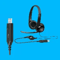 Logitech LGT-H390, Wired, Office/Call center, 20 - 20000 Hz, 197 g, Headset, Black