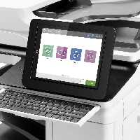 HP Color LaserJet Enterprise Flow MFP M681z, Print, copy, scan, fax, Laser, Colour printing, 1200 x 1200 DPI, A4, Direct printing, Black, Grey