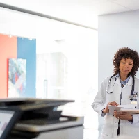 HP Color LaserJet Enterprise Flow MFP M681z, Print, copy, scan, fax, Laser, Colour printing, 1200 x 1200 DPI, A4, Direct printing, Black, Grey