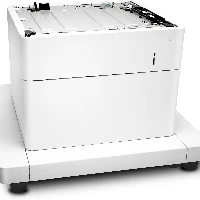 HP LaserJet 1x550 Paper Feeder and Cabinet, Paper tray, HP, LaserJet Enterprise M631, MFP M633, LaserJet Enterprise Flow MFP M631, MFP M632, MFP M633, 550 sheets, White, Business, Enterprise